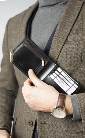 ROVICKY N993-RVTM-GL RFID leather wallet