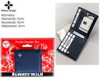 Portfel damski na blistrze PP-SF-1814-A-BL Navy