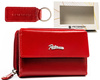 Gift Set: Wallet and Keyring by Peterson PTN SET-D-69-KCS RED
