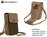 PETERSON PTN M-14 eco leather bag