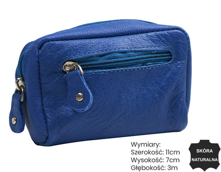 Skórzane etui na klucze KC-03-CS R.Blue