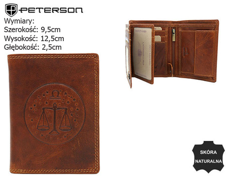 PETERSON PTN N4-EBS RFID leather wallet