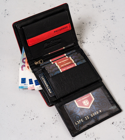 PETERSON PTN 302.03 RFID leather wallet