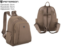 Plecak PTN CPY-06 L.Beige