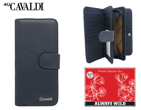 Portfel damski PU N113-APU-BL F.Navy