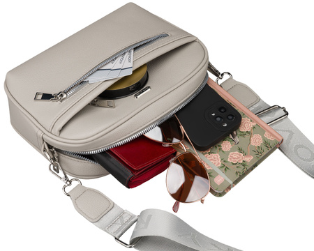 Torebka damska PU R-074-01 Beige