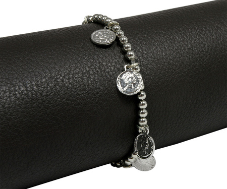 Bransoletka Damska B4 SILVER