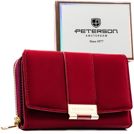 Portfel damski eko PTN 0015-THU Bordo