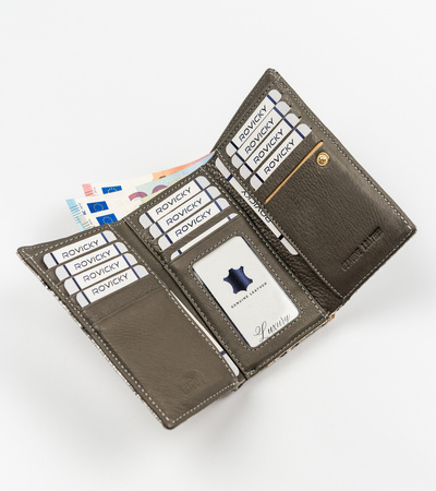 ROVICKY 8810-SNR RFID leather wallet