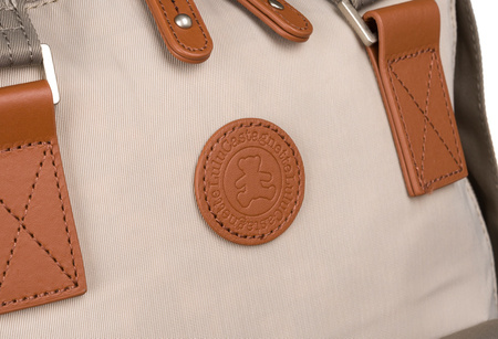 Plecak tekstylny LULUCASTAGNETTE NANO GRIS/ECRU