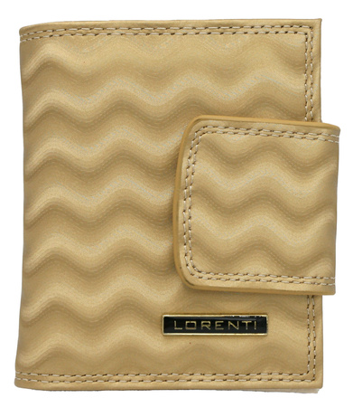 Portfel damski skórzany 42329-WAV Gold