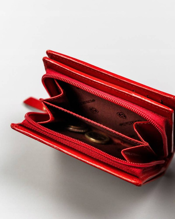 Portfel damski skórzany PTN 2549-BO Red
