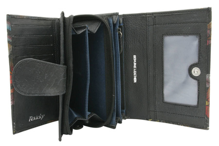 Women's leather wallet R-N19-ART