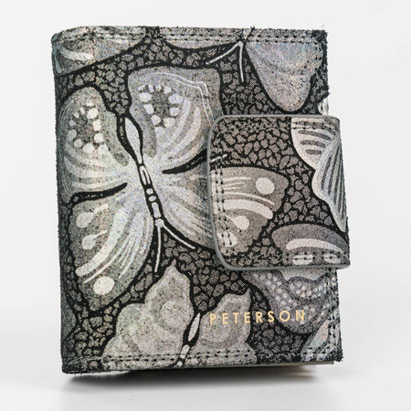 Leather wallet RFID PETERSON PTN 42329-ONBF