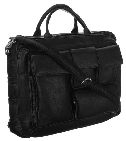 Torba na laptopa skórzana NO LOGO LAP-31701-NDM-NL
