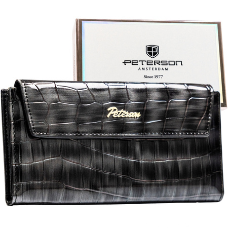 Portfel damski skórzany PTN 76112-BFBC Red