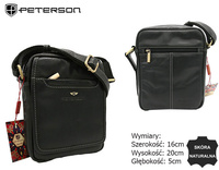 PETERSON leather bag PTN TB-1117-COM