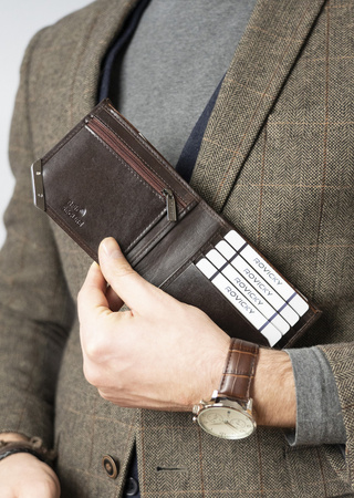 ROVICKY N993-RVTM-GN RFID leather wallet