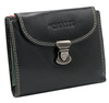 Portfel damski skórzany RD-19-GCL Black multi