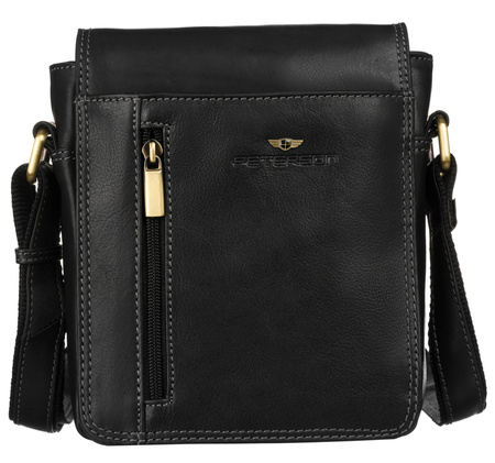 PTN leather bag TB-7032-COM BLACK
