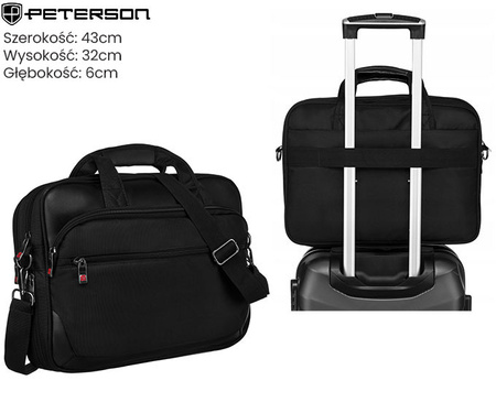 Torba na laptopa PTN GBP-21-1-G Black