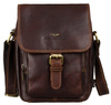 PTN TB-012-COM COGNAC leather bag