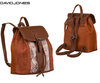 Plecak damski David Jones 6885-2 Cognac