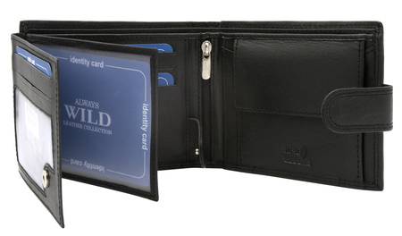 Portfel skórzany RFID ALWAYS WILD N992L-P-CCD-2-2726 B