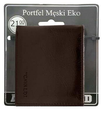 Portfel męski PU F18-PAL41-BL Brown