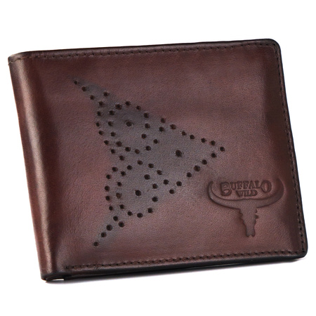 Portfel męski skórzany N7-02-GG Brown