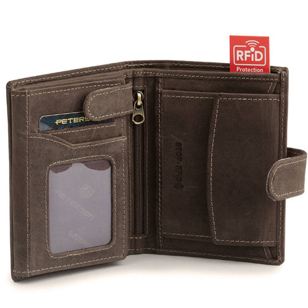 Portfel skórzany PTN 317Z 2-1-4 Hunter