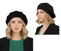 Beret damski BER-A10 Black