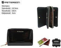 Portfel damski skórzany PTN BC-418 Black