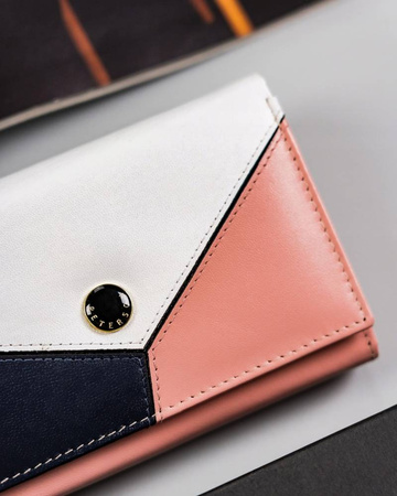 Portfel skórzany RFID PETERSON PTN RD-22-GCL-Y