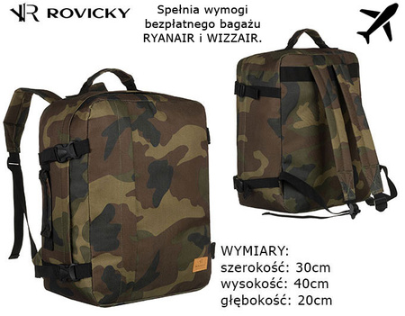RV-PL-ZERO polyester backpack