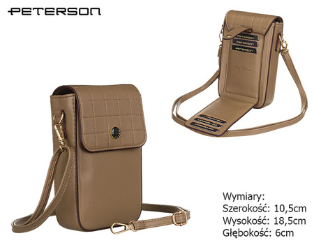 Torba z eko skóry PTN M-15 Beige