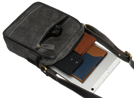 Torba skórzana PTN 663-SCC Black