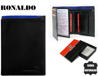 RONALDO D1072-VT RFID leather wallet