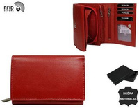 Leather lady's wallet RFID