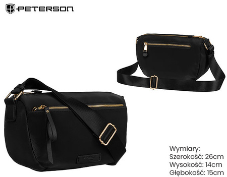 Torebka PTN JN-05 Black-Black