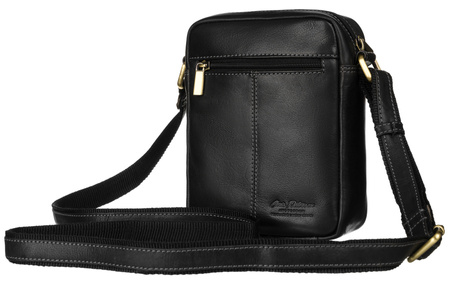 PTN BT-117-COM BLACK leather bag