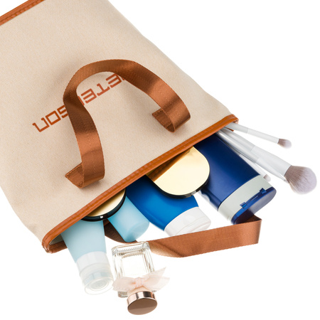 Kosmetyczka PTN KOS-DA-15 Beige-Brwon