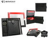 Men’s Gift Set: Leather Wallet and Keychain ROVICKY R-SET-M-N003L-GVT