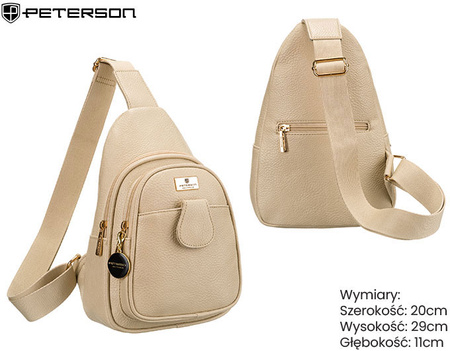 Plecak PU PTN SSY-1-F19 D.Beige