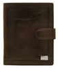 Portfel skórzany RFID PC-108L-BAR Brown