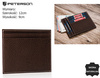 Skórzane etui na dokumenty PTN CAW22722 TM
