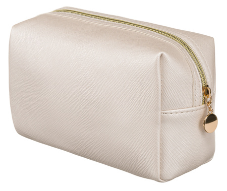 A single-compartment travel cosmetic bag PTN KOS-L02-P Cream Peterson