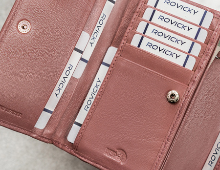 Portfel skórzany RFID 4U CAVALDI RD-22-GCL-0931 WOODR