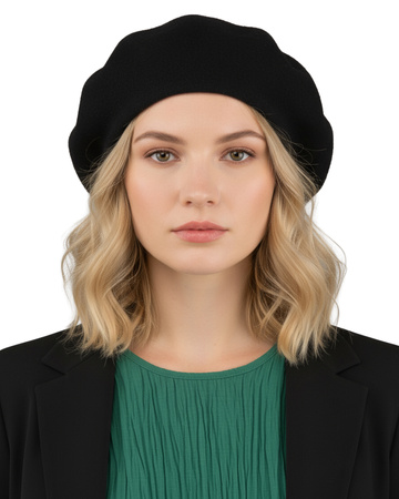 Beret damski BER-A10 Black