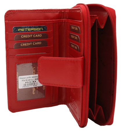 PETERSON PTN RD-48-GCL RFID leather wallet
